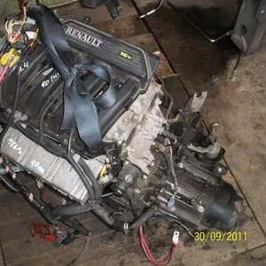 Двигатель Renault Megane2,  Рено Меган2 1.4,  1, 6 8v,  16v