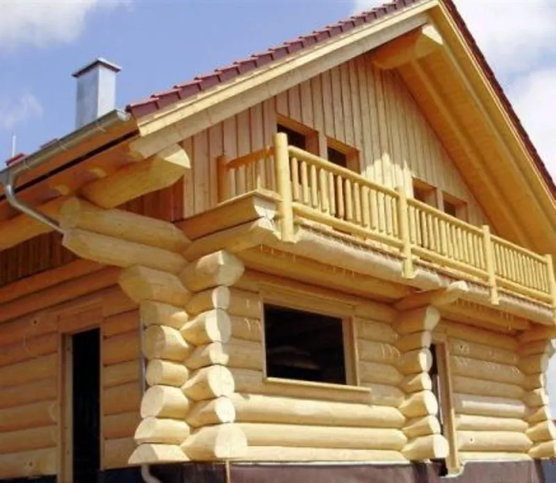 Конопатка сруба бани деревянного дома Уплотнение герметиком Киев 