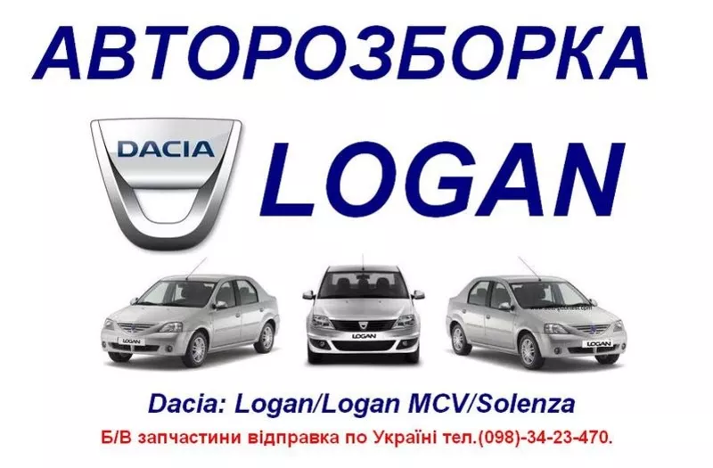 Б/у Dacia Logan запчасти