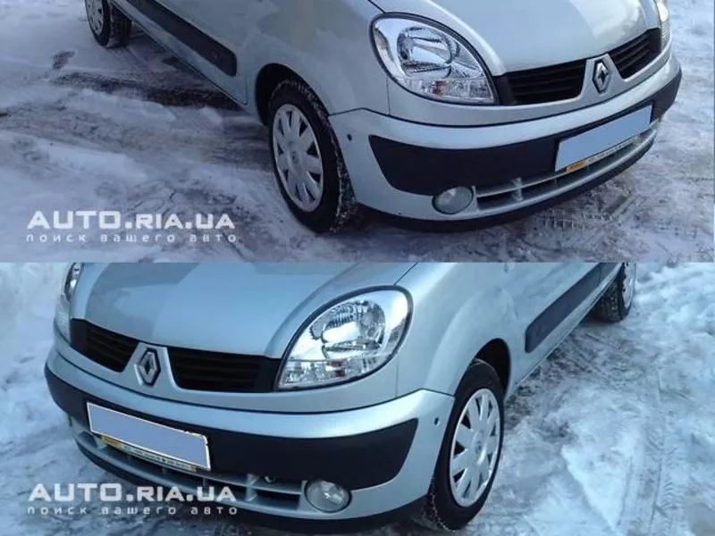 Бампер передний Renault Kangoo