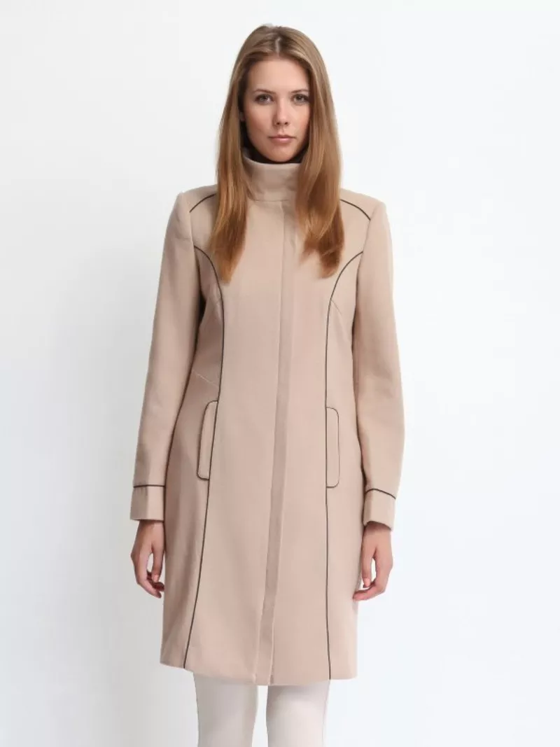 Продам женское пальто Бежевое новое  top secret 46 размер(50-52)
