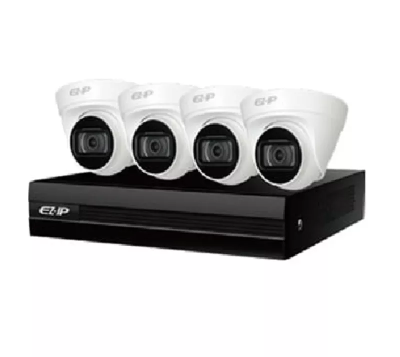Комплект IP видеонаблюдения Ez-KIT 2